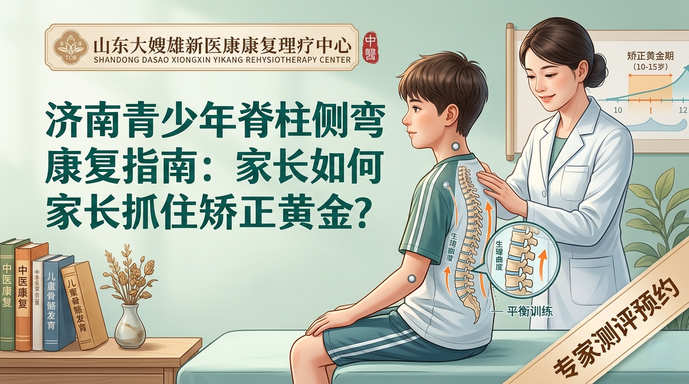 济南青少年脊柱侧弯康复指南：家长如何抓住矫正黄金期？
